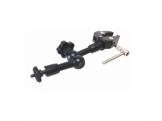 SMART BRACKET Heavy Duty Pole Mount Clamp with 7' One-Knob Adjustable Arm