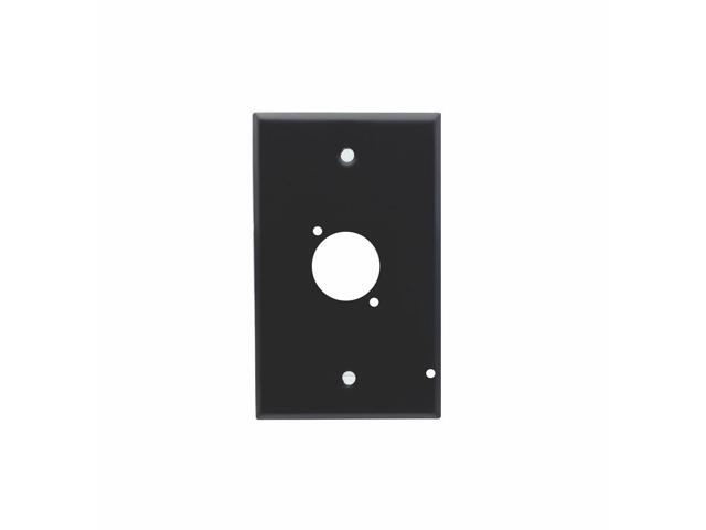Single Gang, Single Position Empty Stainless Steel Wall Plate