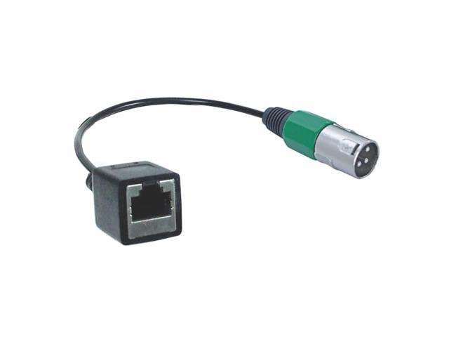 RJ45 (female) to Single XLR (male) Adapter Cable for AXIA