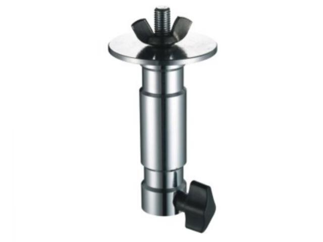 STEEL 1-1/8 STUD W/MALE 3/8 & FEMALE 5/8? SOCKET ADAPTER