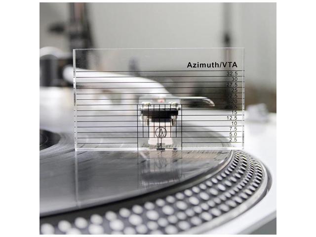 Turntable Cartridge Azimuth & VTA Verifier Ruler