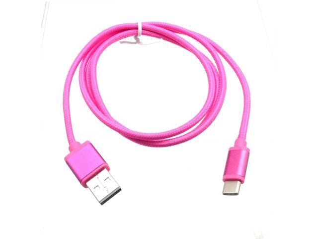 AMERICAN RECORDER USB-A to USB-C Nylon Braided Cable - 3 feet