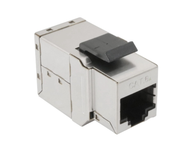 CAT6A Full-Shielded Keystone Inline Coupler