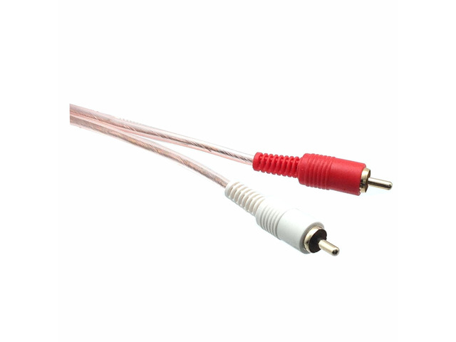 RCA Stereo Patch Cable with Gold Plated Contacts