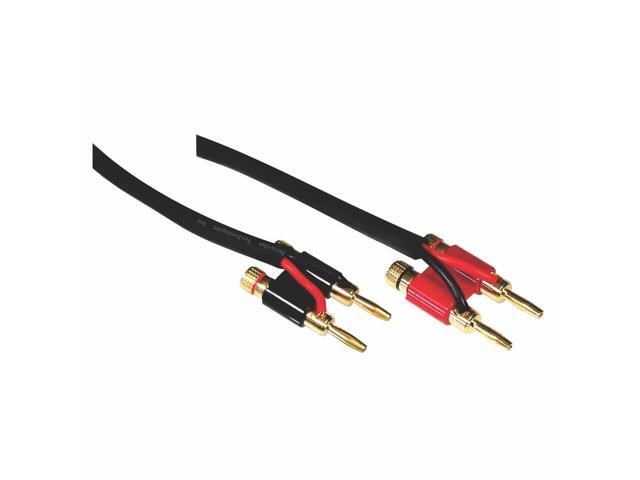 AMERICAN RECORDER Dual Banana to Dual Banana 2 Conductor, 12 awg Pro Audio Speaker Cable