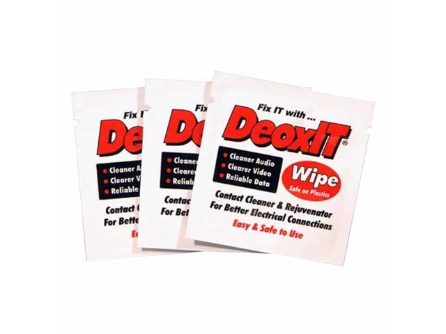 CAIG LABS DeoxIT D-Series Wipes, 100%, 3 Pack