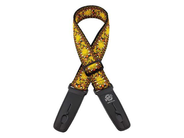 Lock-It Guitar Straps - Lemon Chill