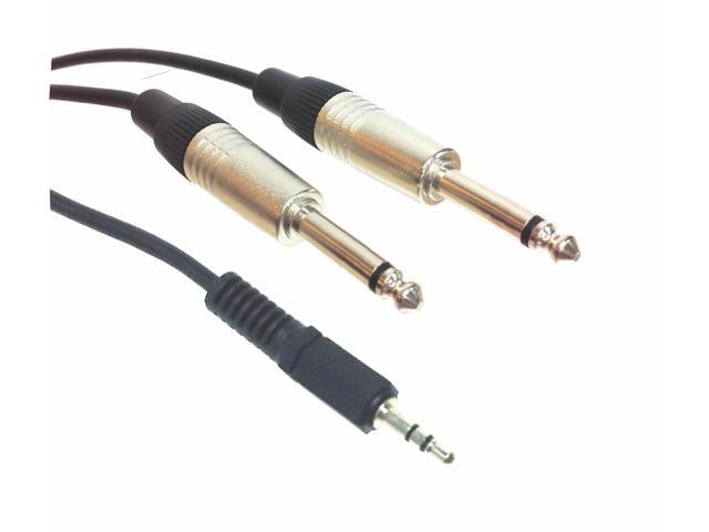 AMERICAN RECORDER3.5mm Stereo Male to Dual 1/4 inch TS