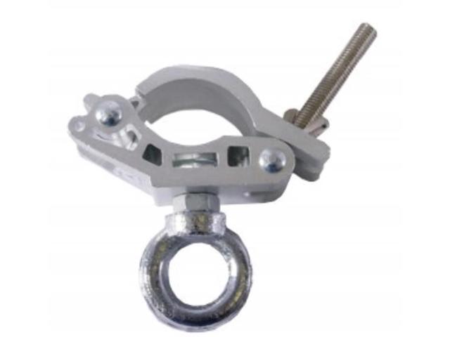 HD ADJUSTABLE PIPE CLAMP WITH EYEBOLT