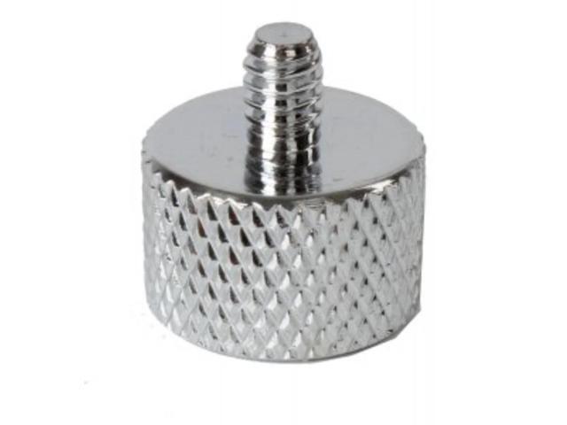 5/8'-27 MICROPHONE TO 1/4'-20 MALE THREAD ADAPTER