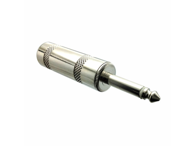 AMERICAN RECORDER Solder Type 1/4' Jumbo Male Connector - 2 conductor
