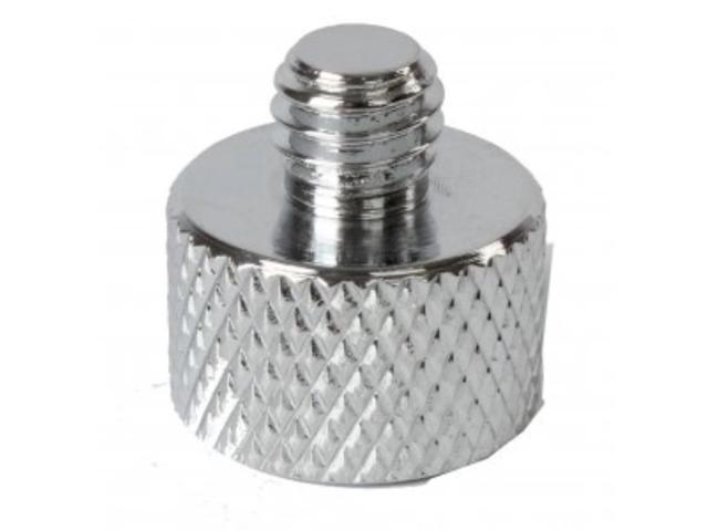 5/8'-27 MICROPHONE TO 3/8'-16 MALE THREAD ADAPTER