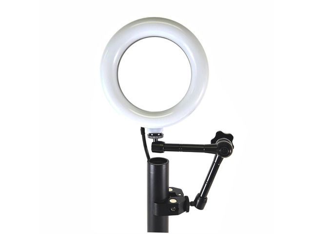 ALLCAST 6' Ring Light with Adjustable Arm Pole Clamp