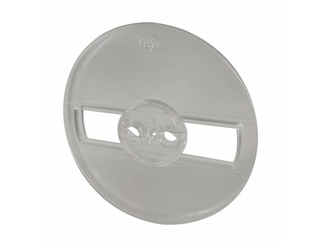 1/4 x 7 inch Plastic Audio Tape Reel - Translucent