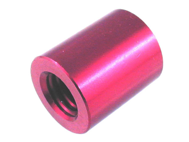 Precision Machined Aluminum Thread Adapter 3/8 Inch -16 (female) to 1/4 Inch - 20 (female)