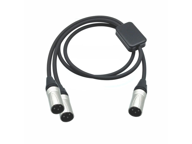 PRO Series Y Cable - XLR Male to Dual XLR Male
