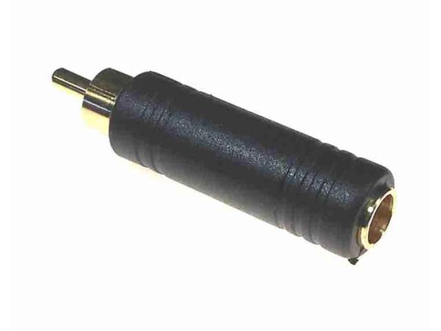 1/4 inch (female) to RCA (male) Audio Adatpers