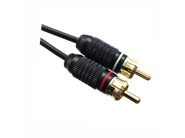 Turntable Cable RCA to RCA with Ground Lugs - image 2
