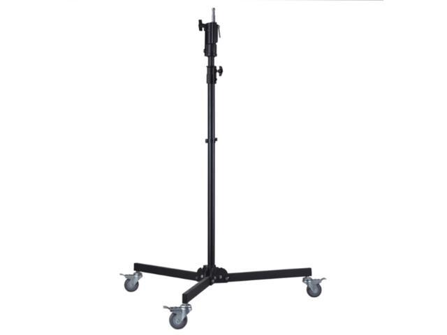 GTX GRIP V SERIES 7 ft -3 inch LIGHT STAND BASE with CASTERS - JR RECEIVER