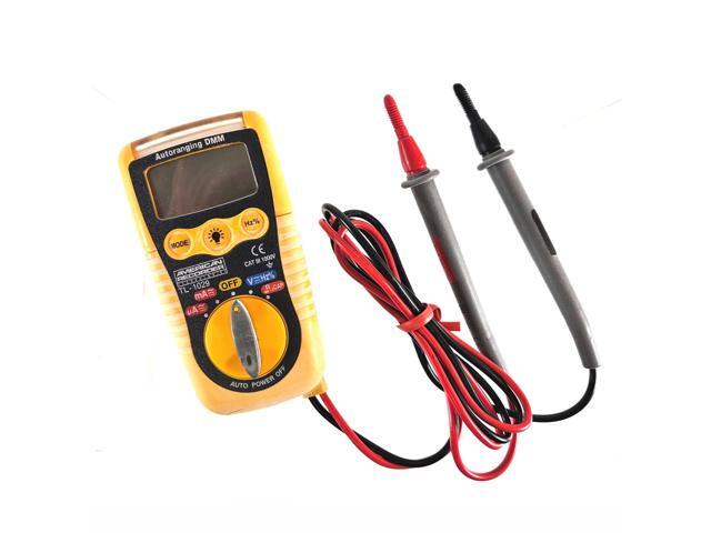 American Recorder 3-in-1 Digital Multimeter ? Voltage Detector, Flashlight, Pocket-Size CAT III 1000V Meter