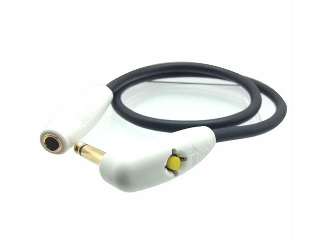 BLACKSMITH - Guitar Cable with Mute Button, straight to right angle