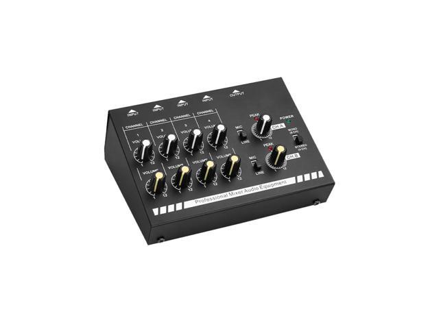 AMERICAN RECORDER 8 Channel, Battery Powered Mini Mixer