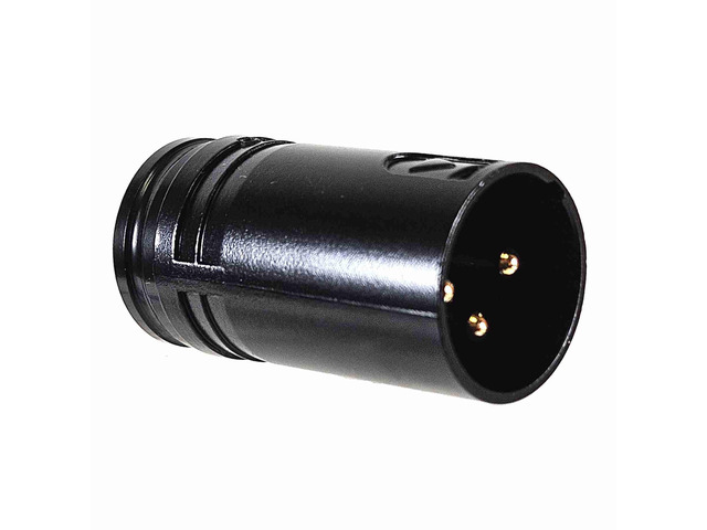 AMERICAN RECORDER Solder Type Low Profile 3 pin Male XLR Solder Type Connector -