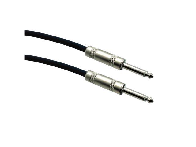 1/4 inch to 1/4 inch 2 Conductor, 16 awg Pro Audio Speaker Cable