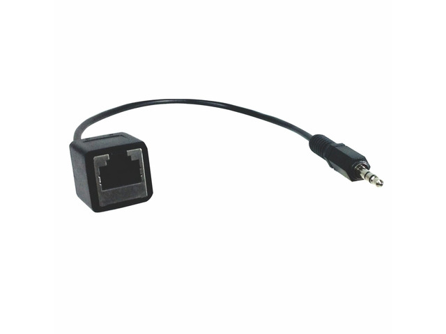 RJ45 (female) to Single 3.5mm (male) Adapter Cable for AXIA