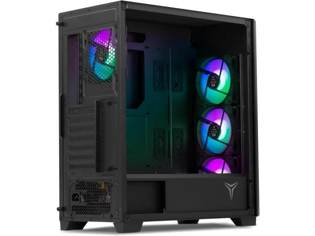 YEYIAN Phoenix ATX Mid Tower Gaming PC Case, with Iron Mesh Panel,170mm CPU Cooler,400mm VGA Length Computer Case-YCM-APPHO-02