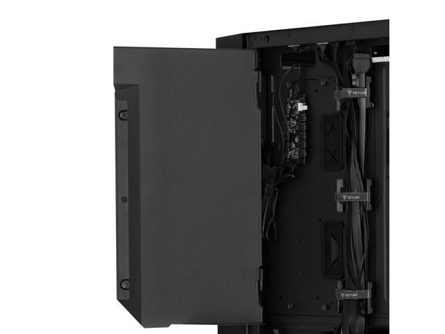 YEYIAN Gaming PC Mirage X Full Tower with tempered glass 1.0mm metal chassis up to 420mm liquid cooling - YcF-EPMIR-X1