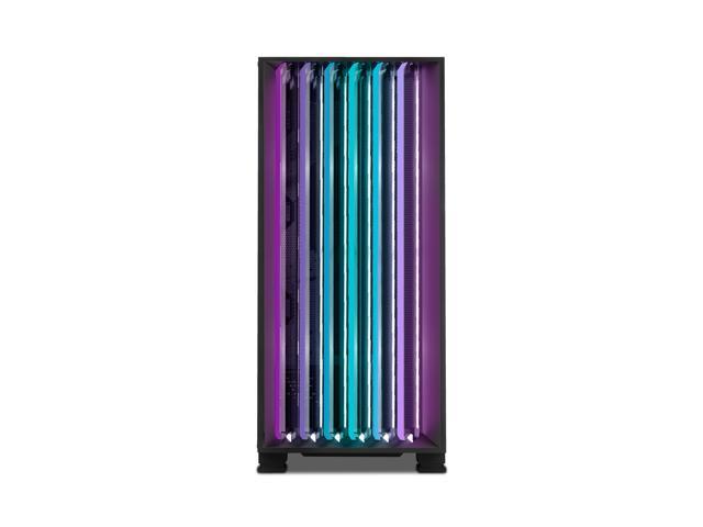 YEYIAN Gaming PC Mirage X Full Tower with tempered glass 1.0mm metal chassis up to 420mm liquid cooling - YcF-EPMIR-X1