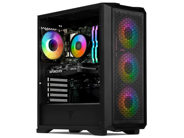 YEYIAN Gaming PC. Core i5 14400F, RTX 5060 8GB GDDR7, 2TB NVMe, 32GB DDR5, PSU, 650W 80+ Gold. Model YPI-VA44F0C-5603U