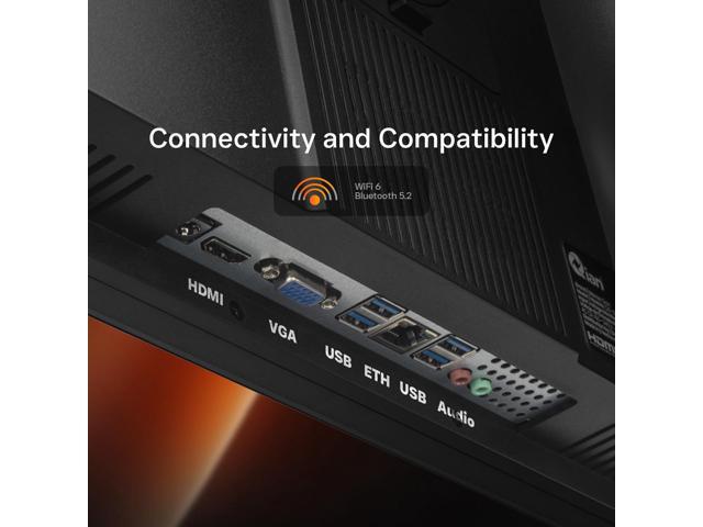 Qian Helios 27' AllinOne Intel Core i51135G7, 16GB DDR4, 512GB NVMe SSD, WiFi 6, FHD Display, 5MP Webcam