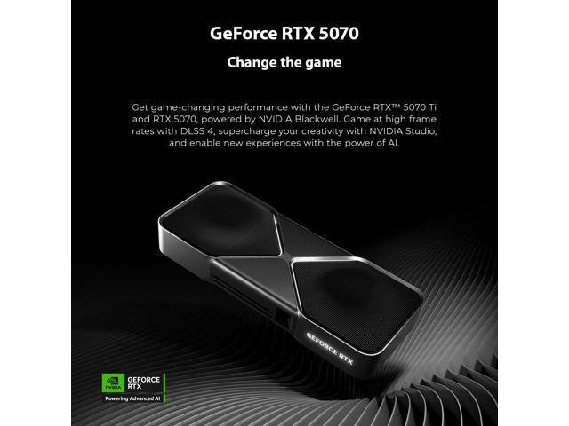 Yeyian Astra X Gaming Desktop Core Ultra 5 250KF, GeForce RTX 5070, 32GB DDR5 6000MHz, 2TB SSD AIReady HighAirflow Tower with Performance Air...