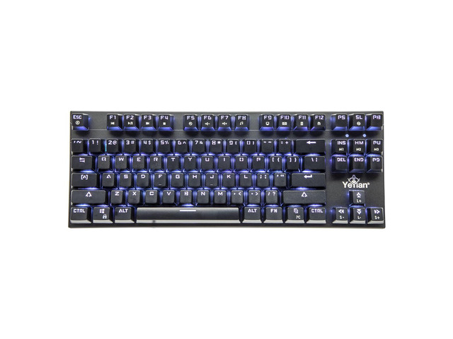 YEYIAN SPARK Mechanical Gaming Keyboard, 87 TKL RGB LED Backlit 16M Color Keys,