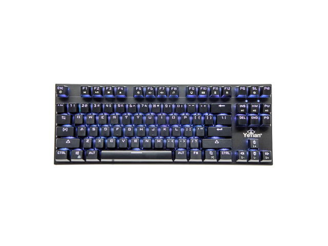 YEYIAN SPARK Mechanical Gaming Keyboard, 87 TKL RGB LED Backlit 16M Color Keys,