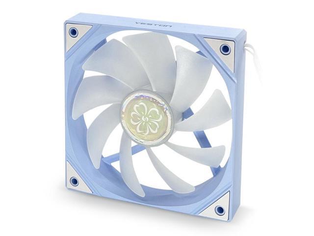 Yeston New Sakura ARGB LED 120mm Case Fan,Quiet Edition High Airflow Color LED Case Fan for PC Cases, CPU Coolers,Radiators SystemComputer Case...