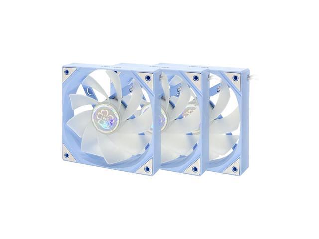 Yeston New Sakura ARGB LED 120mm Case Fan,Quiet Edition High Airflow Color LED Case Fan for PC Cases, CPU Coolers,Radiators SystemComputer Case...