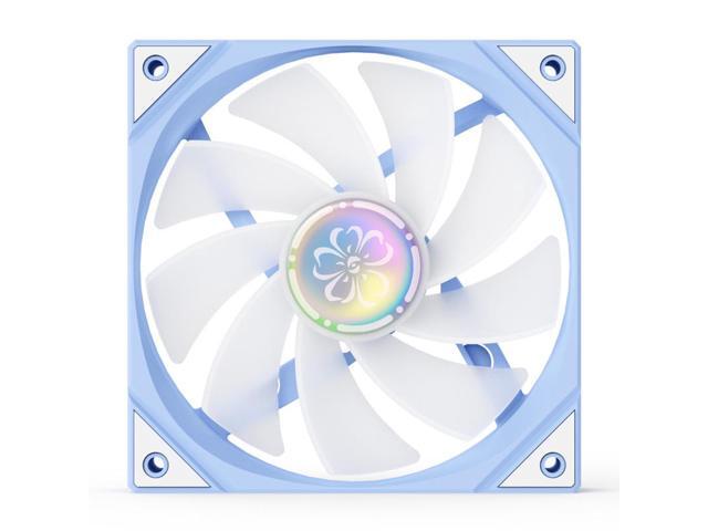 Yeston New Sakura ARGB LED 120mm Case Fan,Quiet Edition High Airflow Color LED Case Fan for PC Cases, CPU Coolers,Radiators SystemComputer Case...