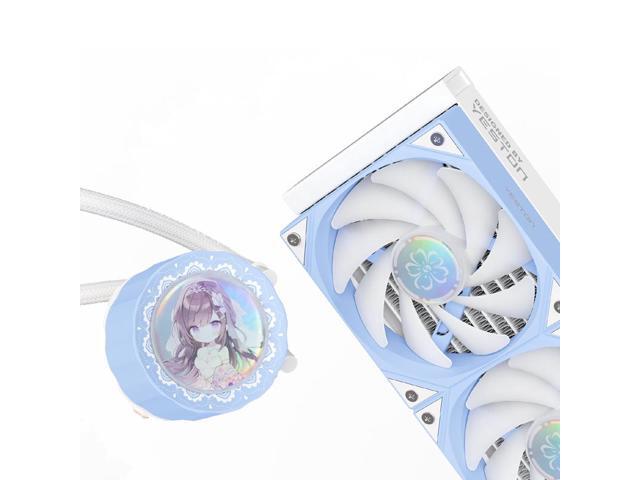 Yeston New Sakura 360 integrated CPU supports Intel / AMD platform PWM temperature control fan water cooling radiator ARGB synchronous fan
