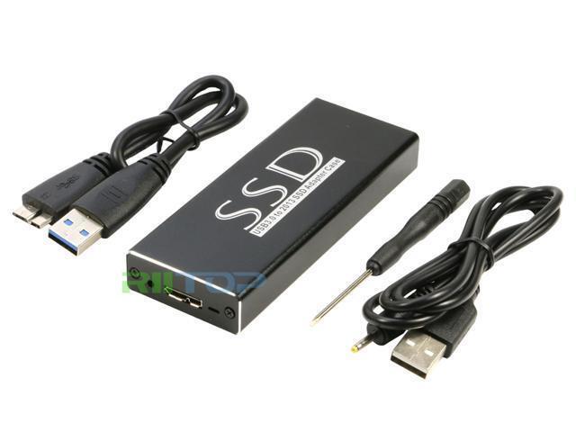 USB 3.0 SSD Enclosure for 2013 2014 2015 Apple MacBook Air Pro Retina SSD Adapter with Cable, USB External Reader for (2013-2017 Year) A1465 A1466...