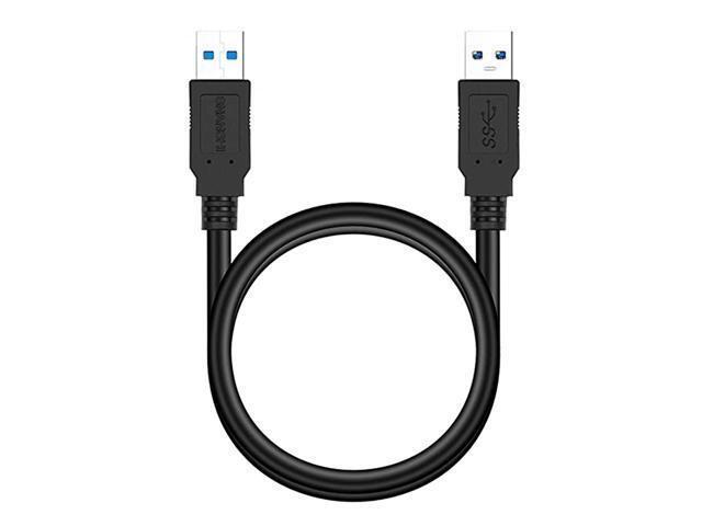 USB to USB Cable 12ft USB Cable Male to Male USB 30 Cable Male to Male Double Side USB Cord for Hard Drive Enclosures DVD Player Laptop Cooling Pad