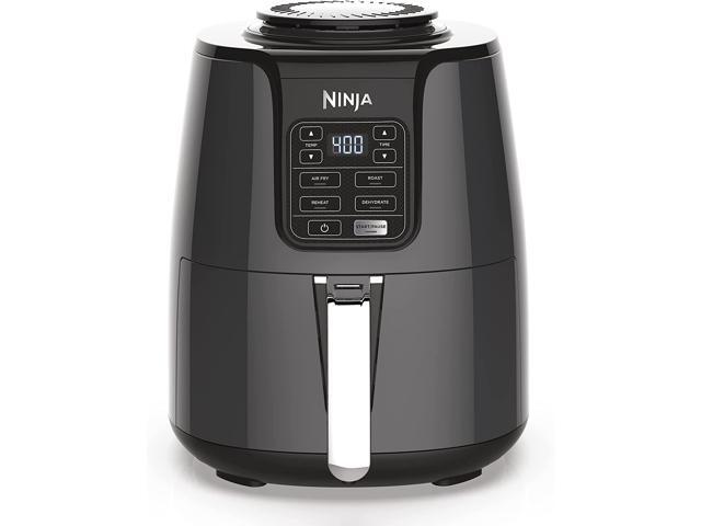 Ninja AF101 Air Fryer, 4 Qt, Black/gray