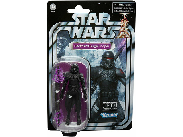 HASBRO STAR WARS VINTAGE COLLECTION GAMING GREATS 3.75' ELECTROSTAFF PURGE TROOPER