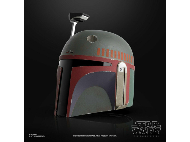 HASBRO STAR WARS THE BLACK SERIES BOBA FETT (RE-ARMORED) PREMIUM ELECTRONIC HELMET