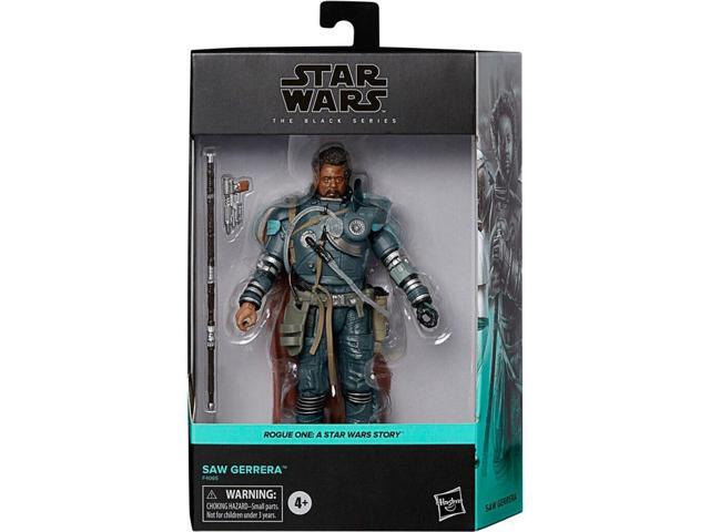 HASBRO STAR WARS THE BALCK SERIERS DELUXE SAW GERRERA 6 ACTION FIGURE