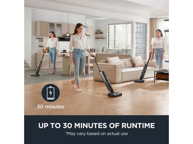 Eureka Cordless Wet Dry Hard Floor Cleaner, Self Cleaning, Vacuum Mop for Multi-Surfaces, Perfect for Cleaning Sticky Messes, NEW400, Viral Cleaner...