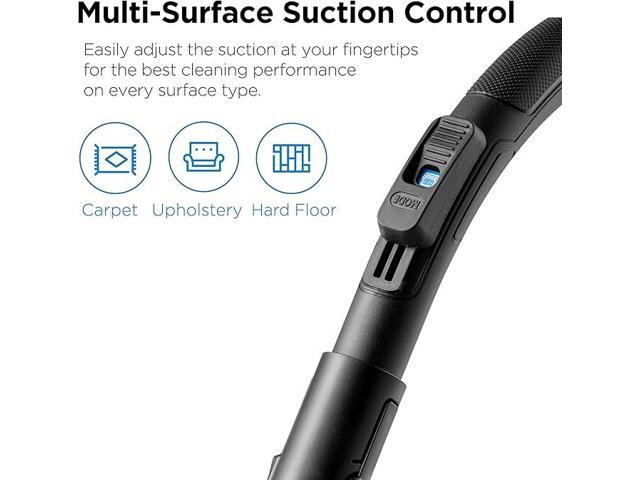 Eureka WhirlWind Bagless Canister 2.5L Vacuum Cleaner, Lightweight Vac for Carpets and Hard Floors, NEN110A, Blue corded