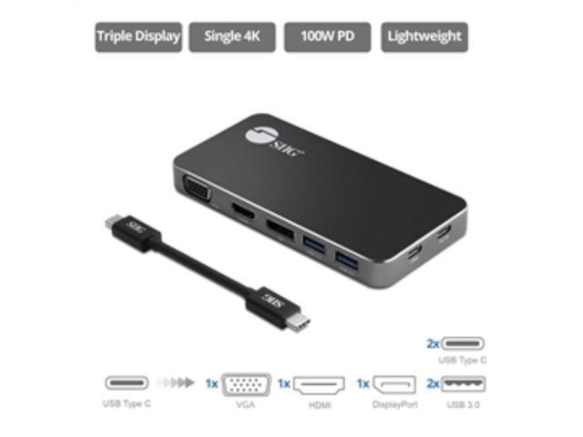 USB-C MST VIDEO TRAVEL DOCKING
